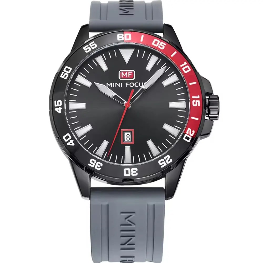 Mini Focus MF0020G03 Rubber Band Men Watch