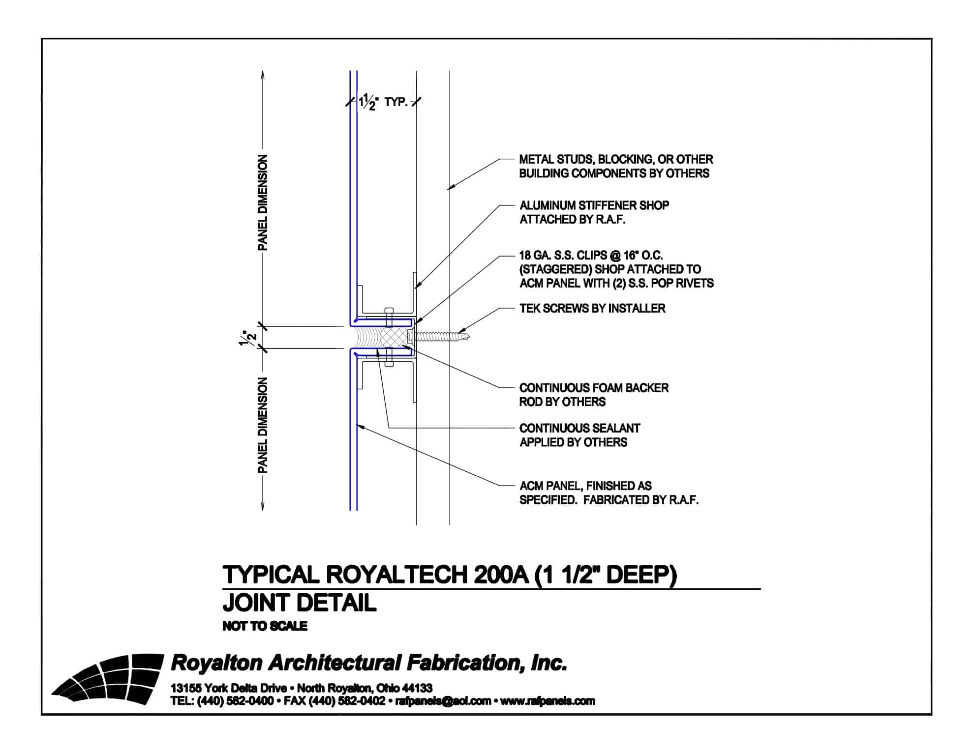 ROYALTECH 200A PANEL SYSTEM Royalton Architectural Fabrications