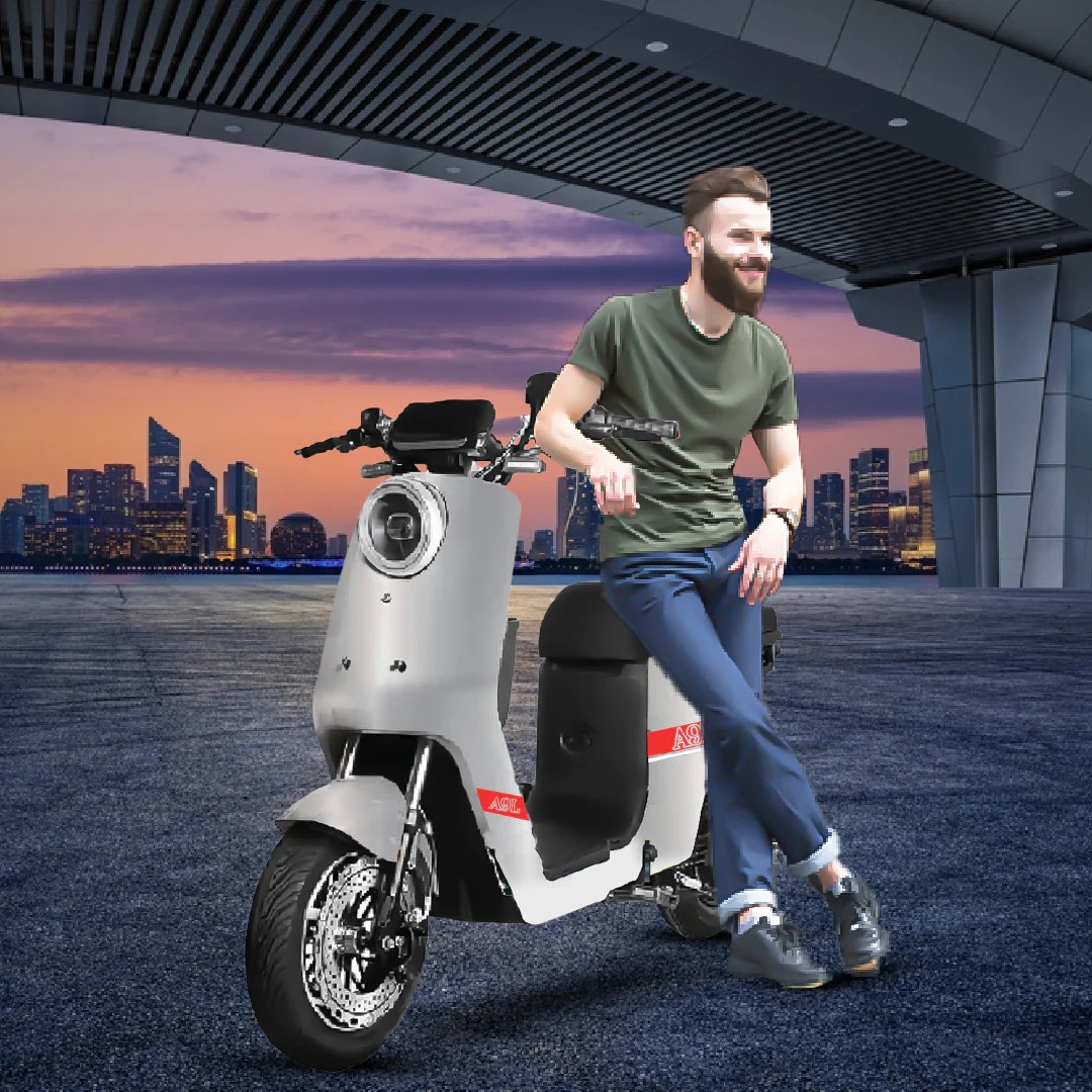 Megawheels Electric Moped Scooter for Adults Motorcycles Rafplay