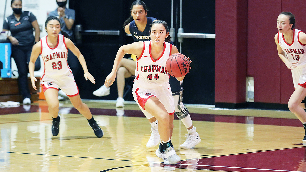 McPherson Scores a Dozen in Senior Night Win for Chapman - Rafu Shimpo