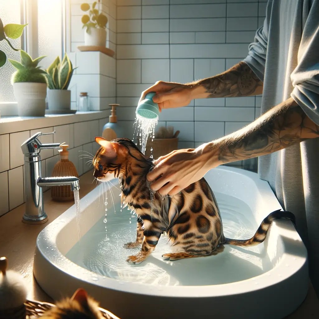 Bathing Your Bengal Cat Easy StepbyStep Guide Ragdoll cute
