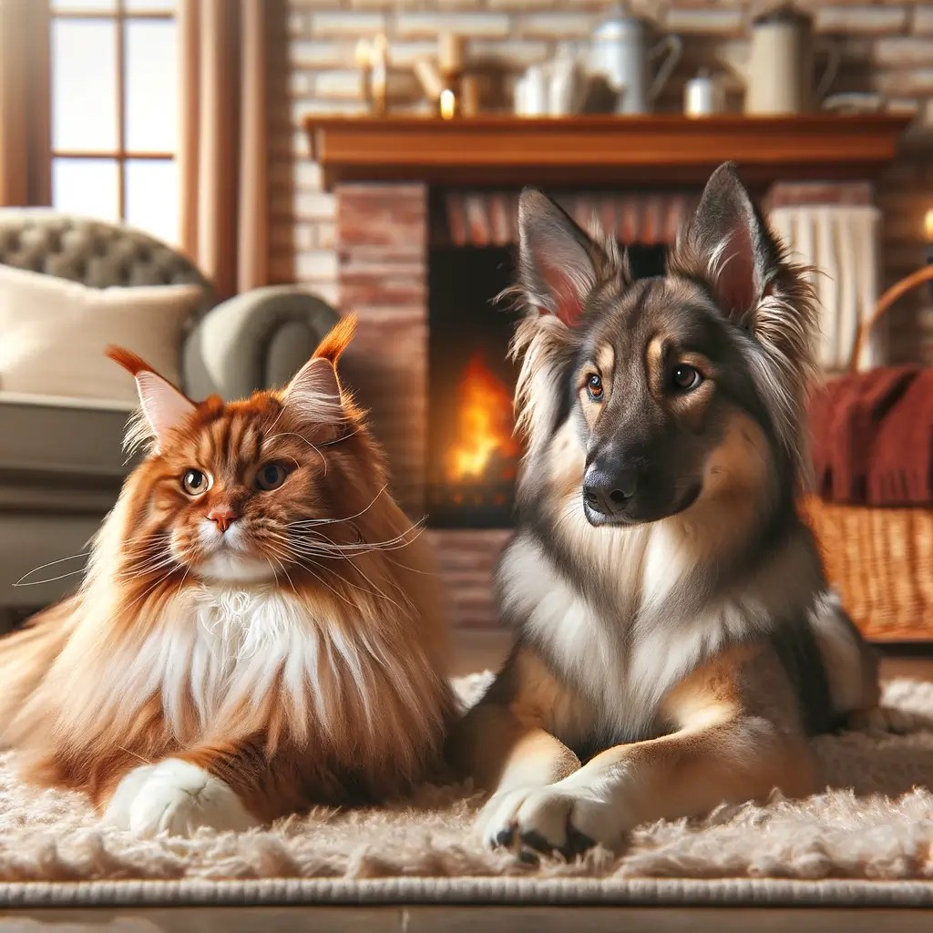 Do Maine Coon Cats Get Along With Dogs? Discover Their Relationship