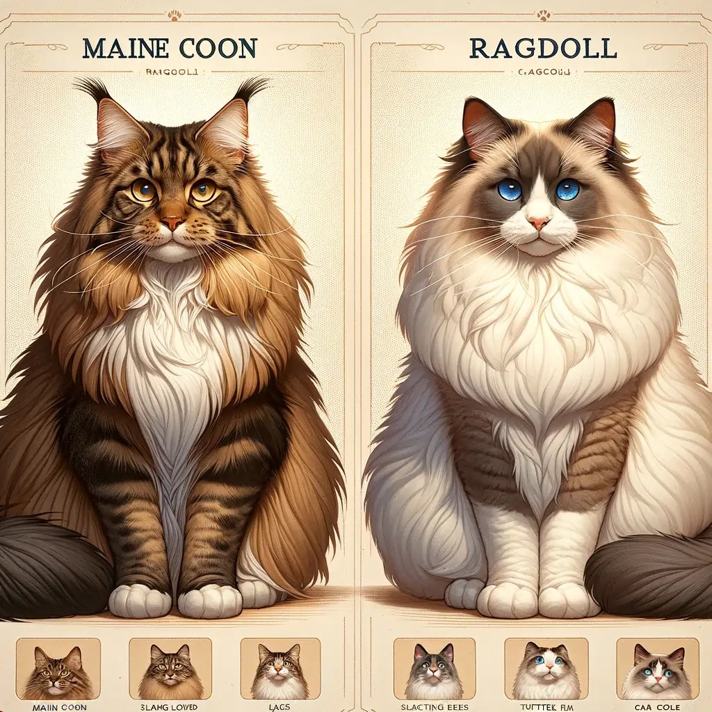 Maine Coon vs Ragdoll Cats What's the main Difference Ragdoll cute
