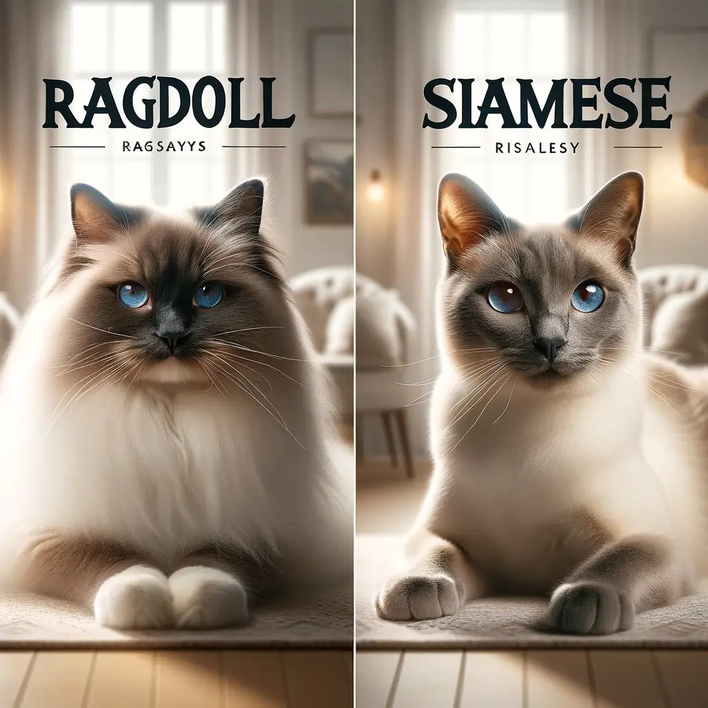 Ragdoll vs Siamese Cat What's the differences Ragdoll cute