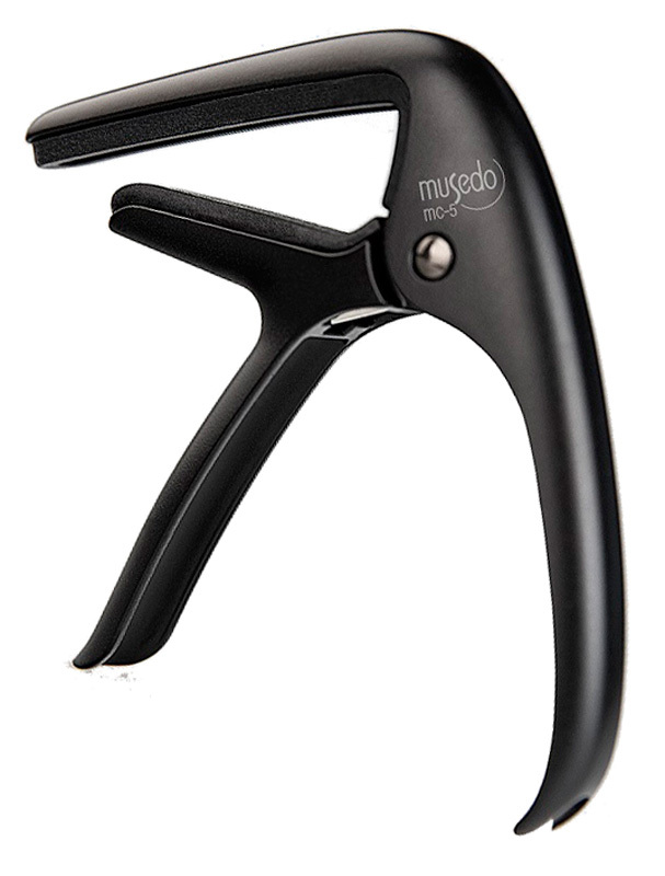 Musedo MC5 Acoustic Guitar Capo in Black Finish Rage Music Coffs Harbour