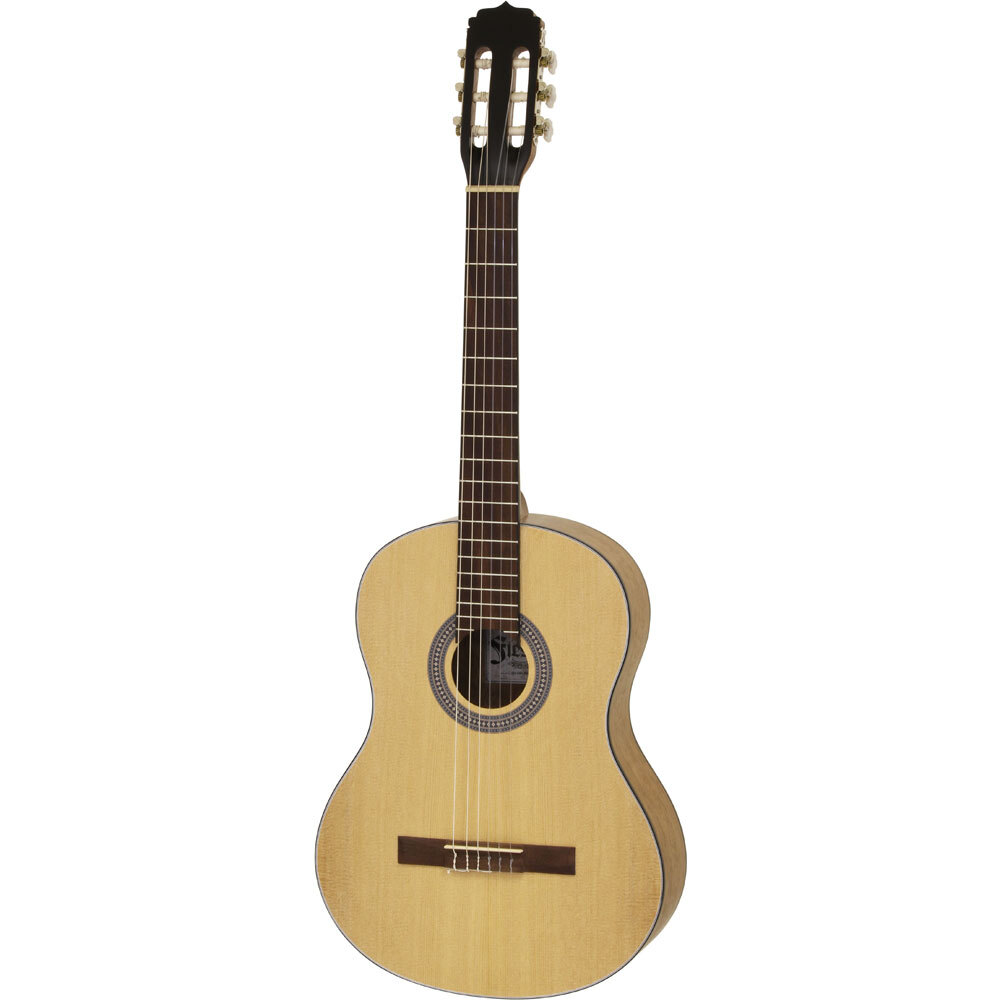 Aria Fiesta Full Size Classical/Nylon String Guitar in Matte Natural