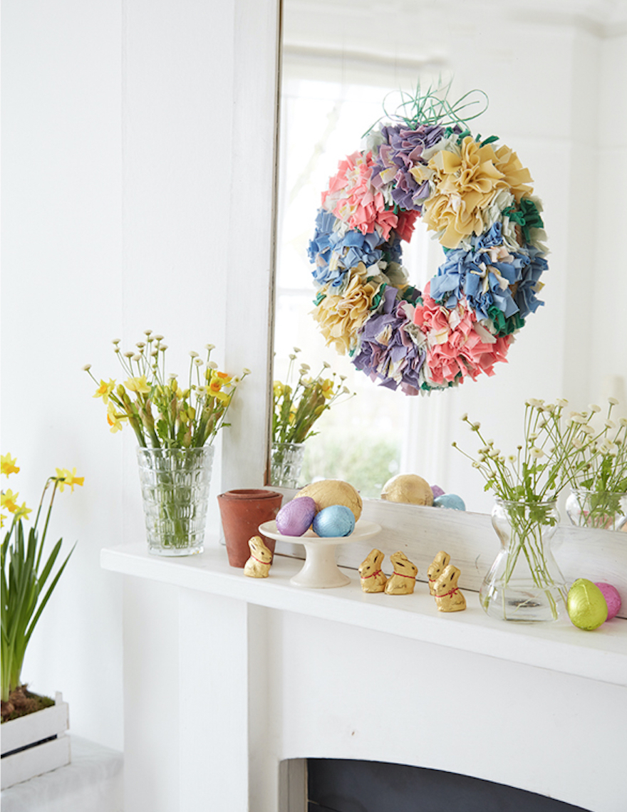 Ragged Life Blog Spring Wreath Ragged Life Blog