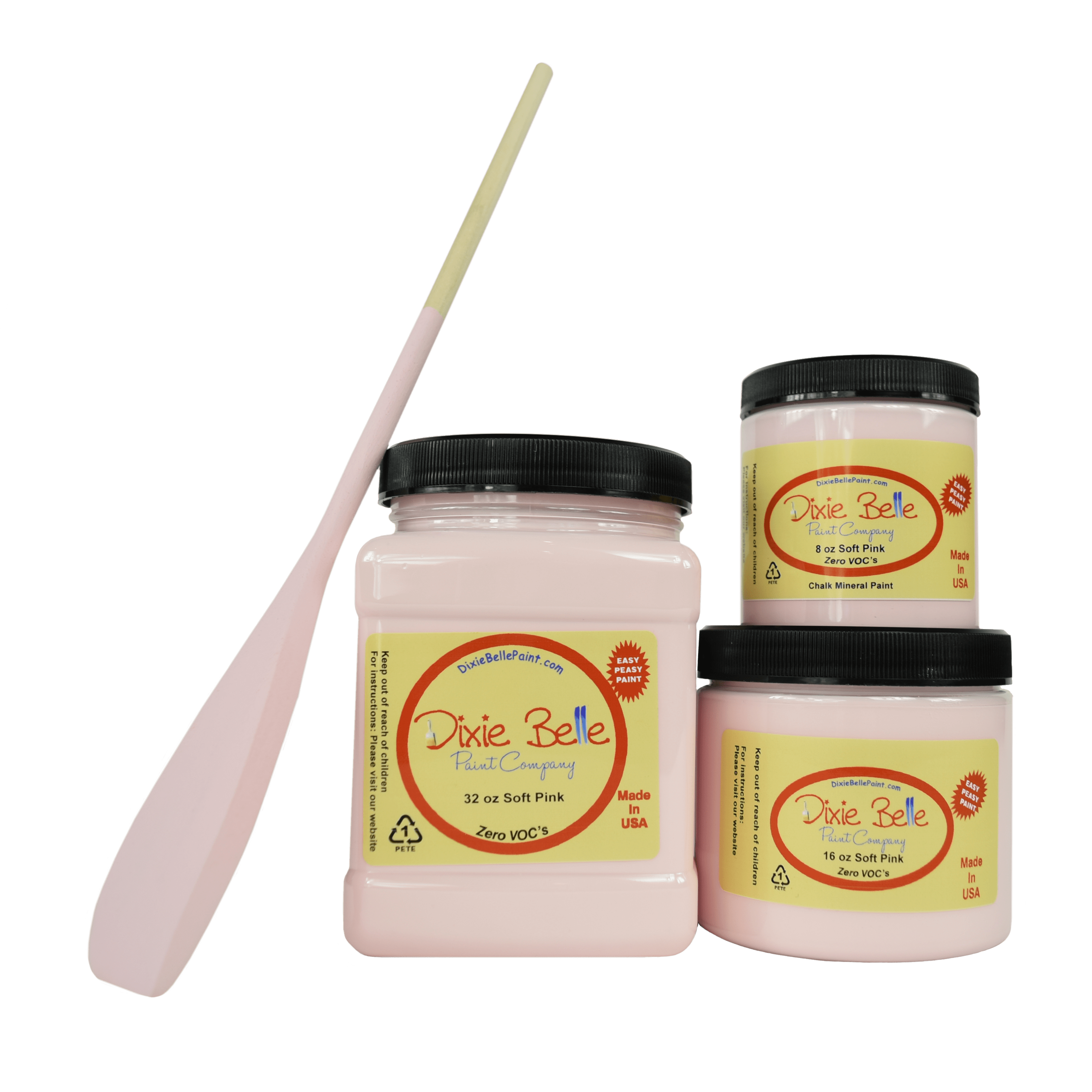 Dixie Belle Chalk Mineral Paint Soft Pink Raggedy Bits