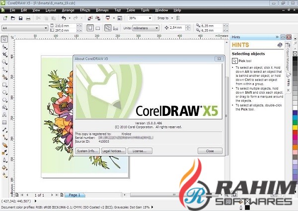 Software contable comercial Descargar corel draw x5