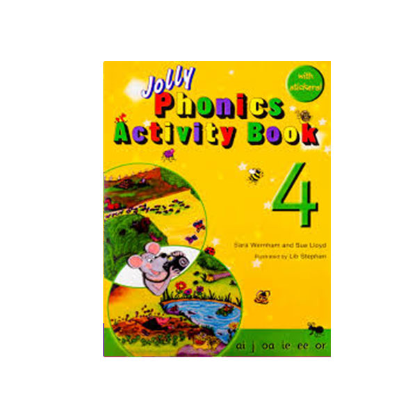 کتاب Jolly Phonics Activity Book 4 انتشارات رهنما