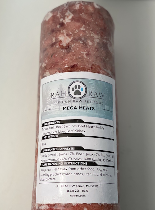Mega Meats Premium Raw Pet Food by Rah Raw