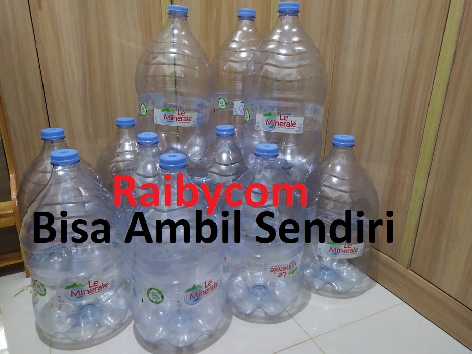 Galon Kosong Le Minerale 15 Liter Galon Bekas Leminerale Toko Online