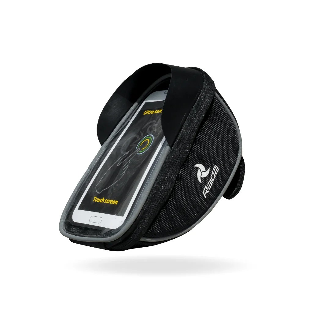 Raida Bicycle Handlebar Bag Smartphone Holder Easy Access