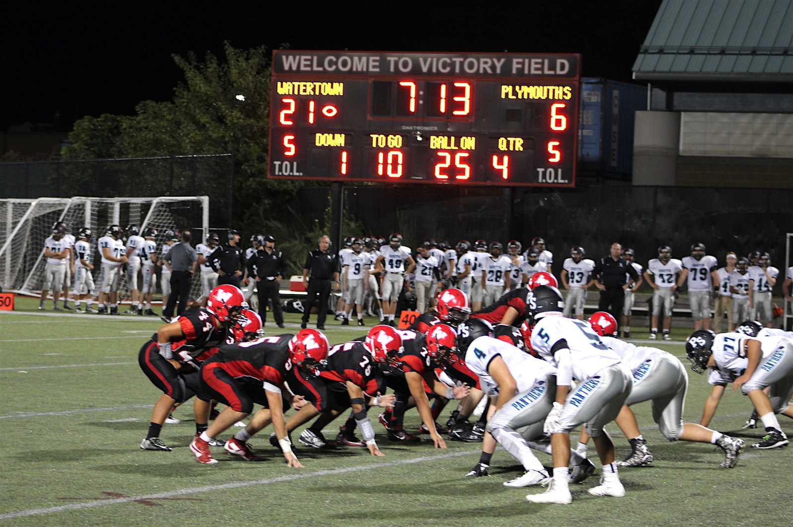 Watertown High football wins home opener to move to 20 The Raider Times