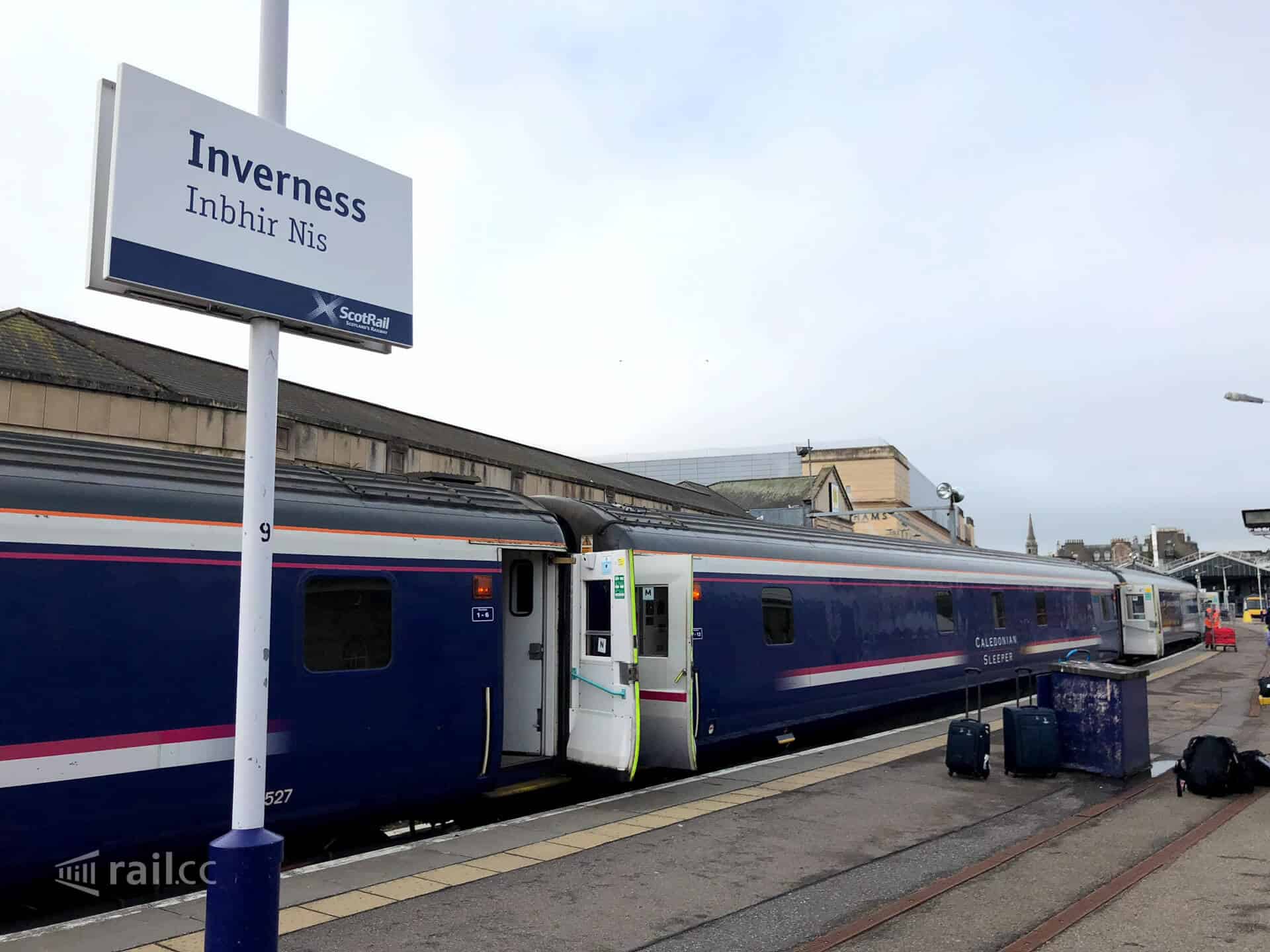 London to Inverness by Caledonian Sleeper Experience on a Night Train