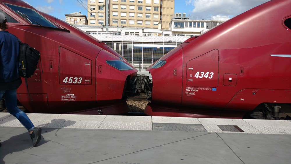 Amsterdam nach Paris im Thalys Zug Erfahrung Ticket Preise rail.cc