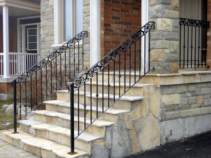 outdoor Railings in Toronto by Pro Weld featuring glass and stainless steel projects