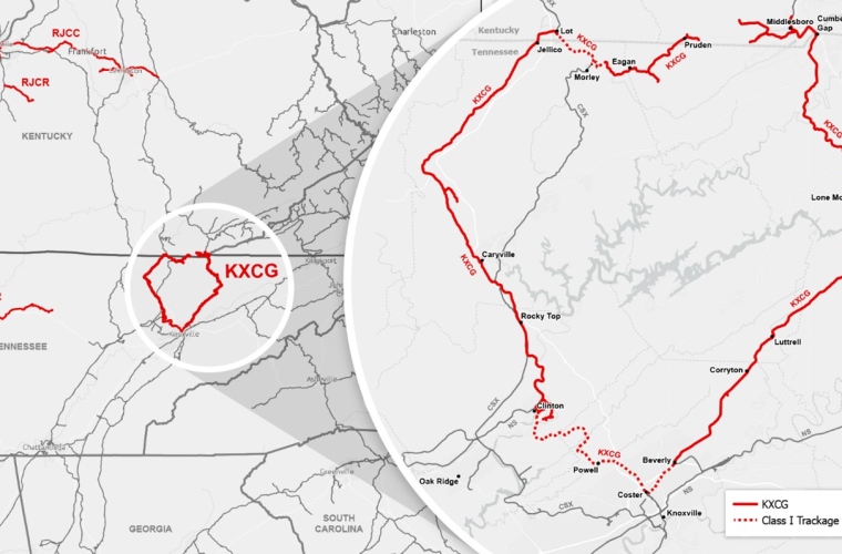 R. J. Corman Railroad Announces The Knoxville And Cumberland Gap Railroad Railpace Newsmagazine