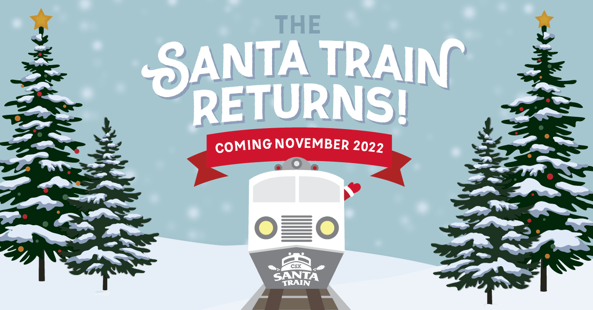 CSX Santa Train Resumes This Year Railpace Newsmagazine