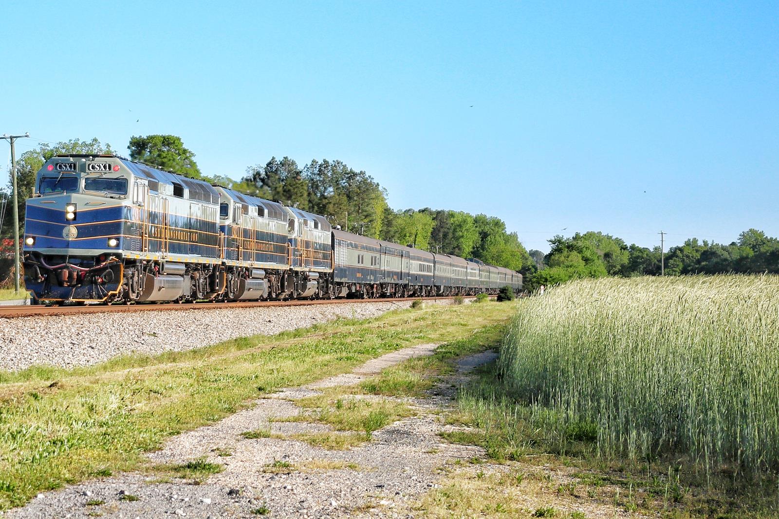 CSX 1 CSX Transportation F40 in Stony Creek, Virginia