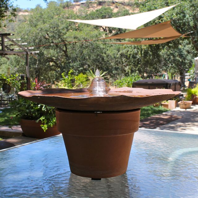 Plow Disk Insulator Bubbler Fountain Kit (portable indoor outdoor