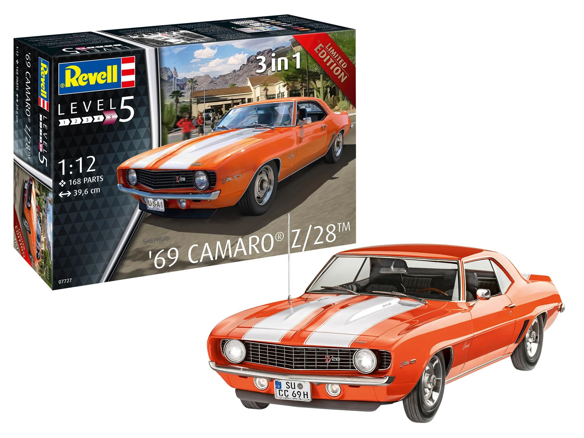 Revell 69 Chevy Camaro Model Kit – Rails of Sheffield