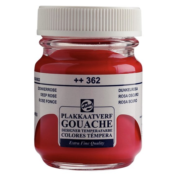 PINTURA TEMPERA GOUACHE 50ML 362X ROSA F Raima