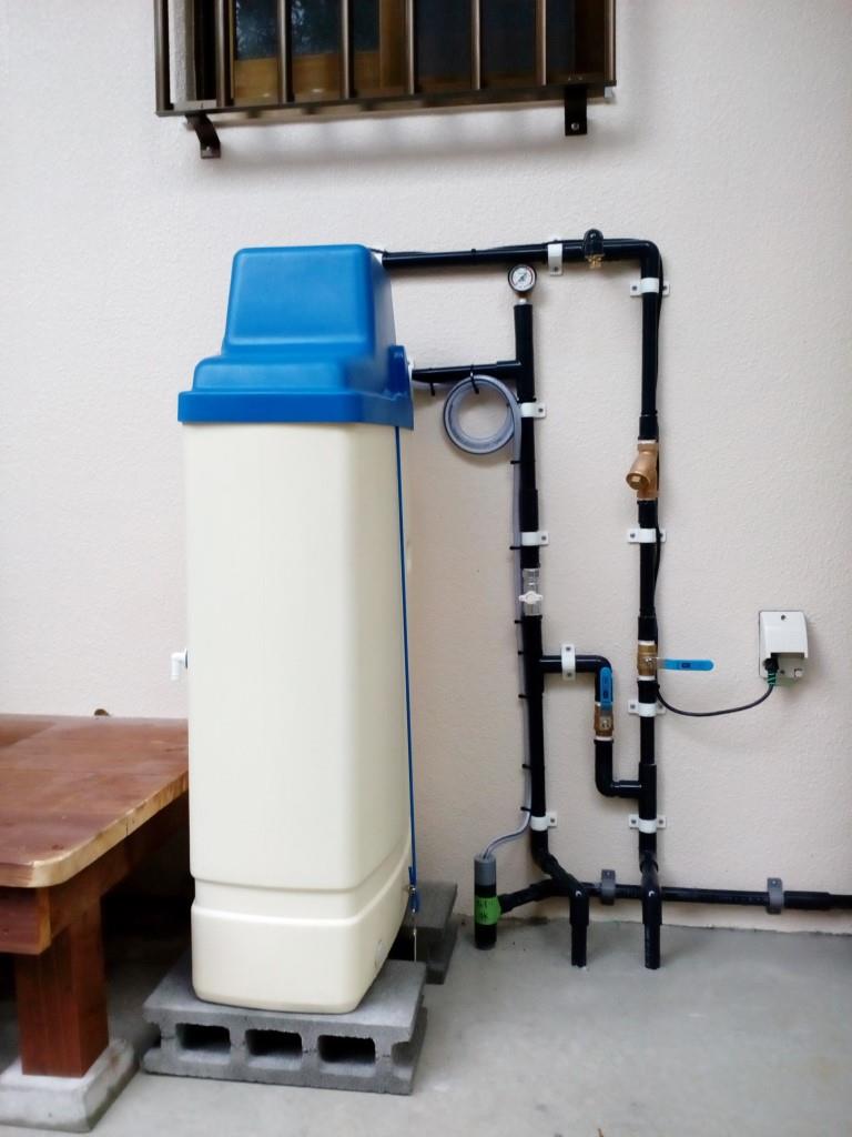 軟水機浄水器導入実績：本部町M様宅 新築住宅 株式会社 レインコーポレーション株式会社 レインコーポレーション