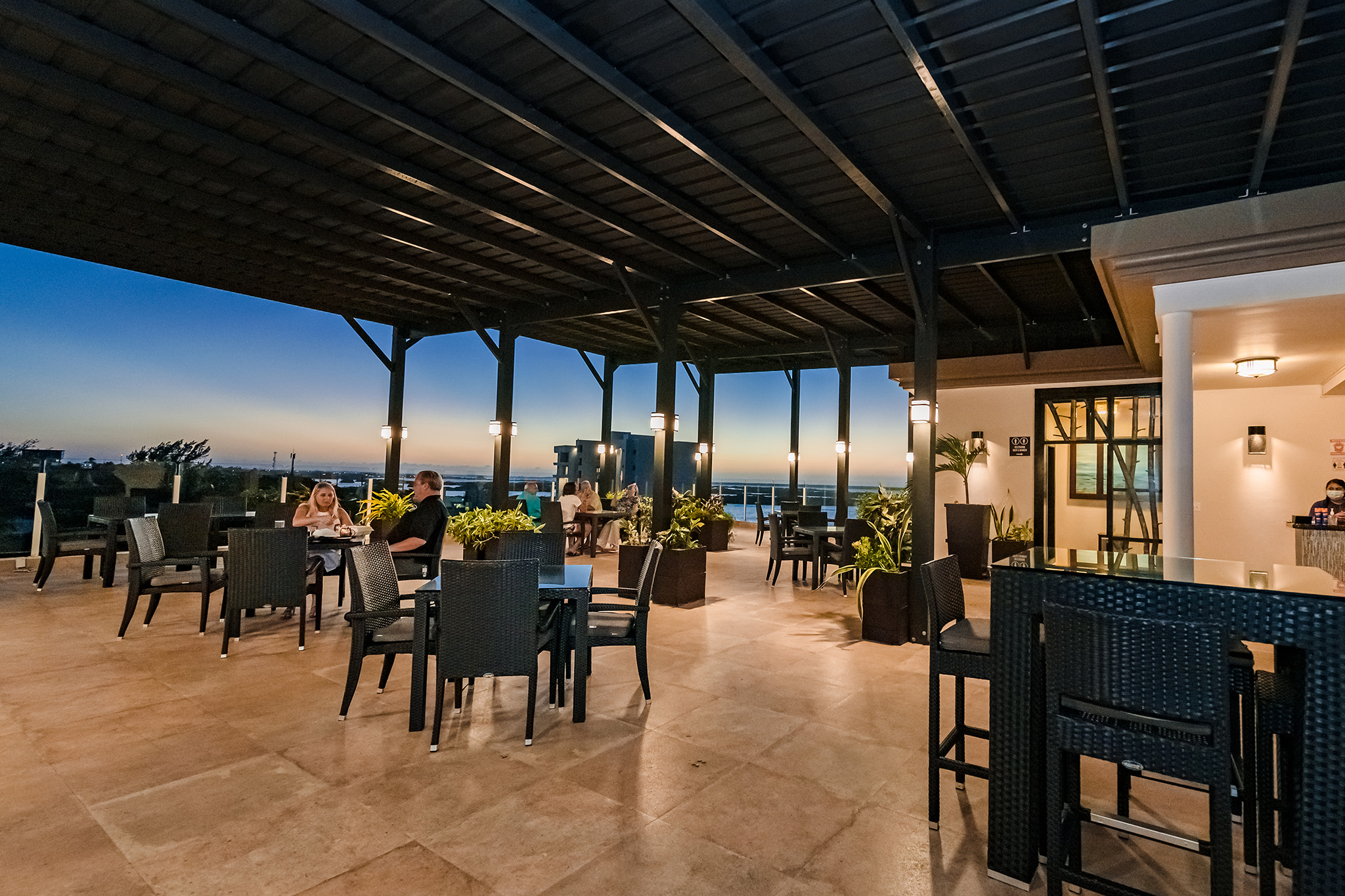 Rain Restaurant Restaurant and Rooftop Terrace on Ambergris Caye