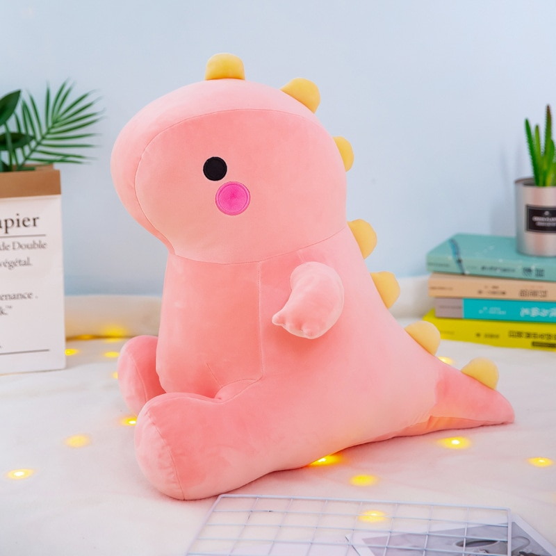 Kawaii Dinosaur Soft Plush Toy Rainbow Cabin