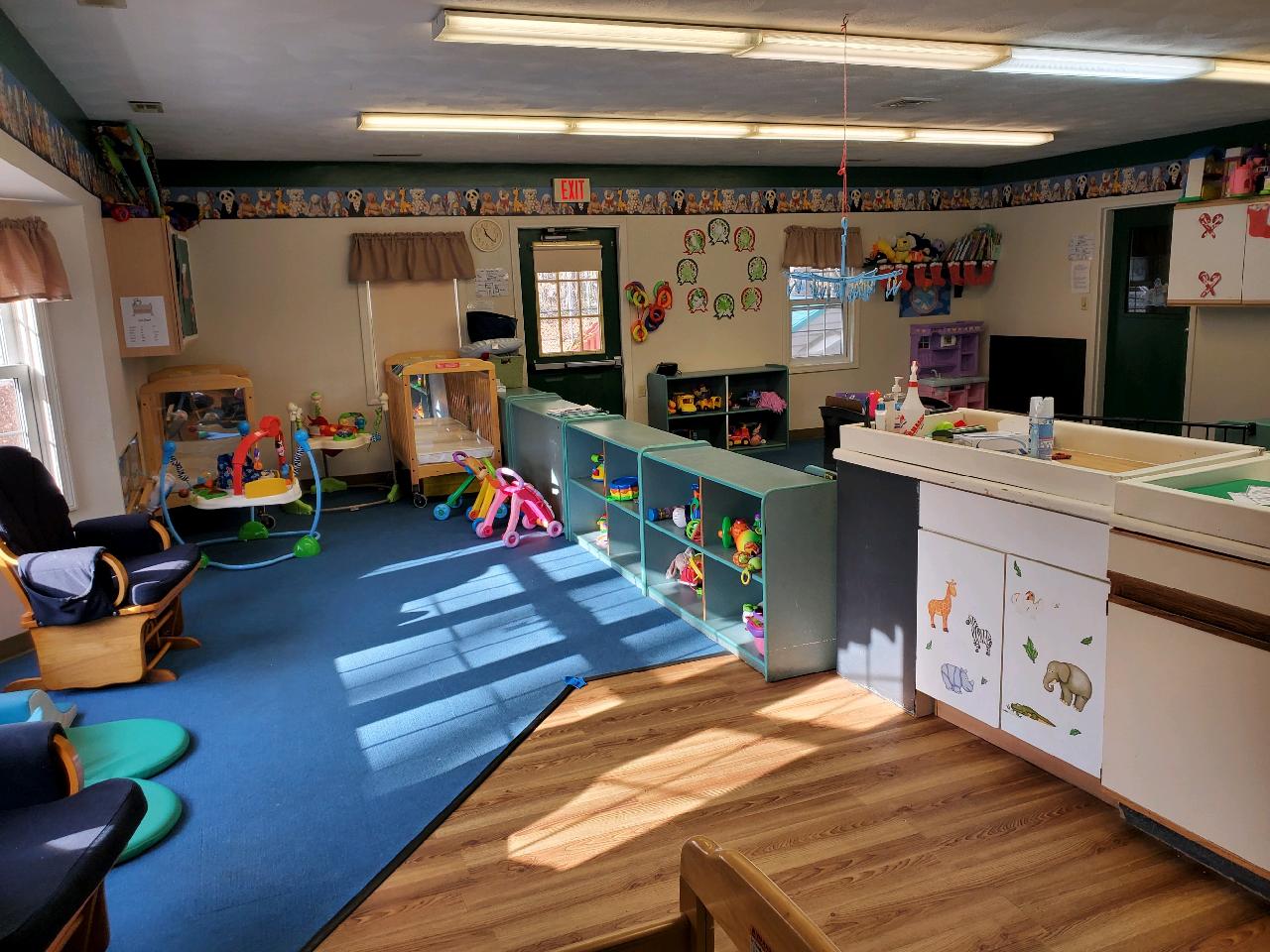 Green room picture Preschool & Childcare Townsend MA