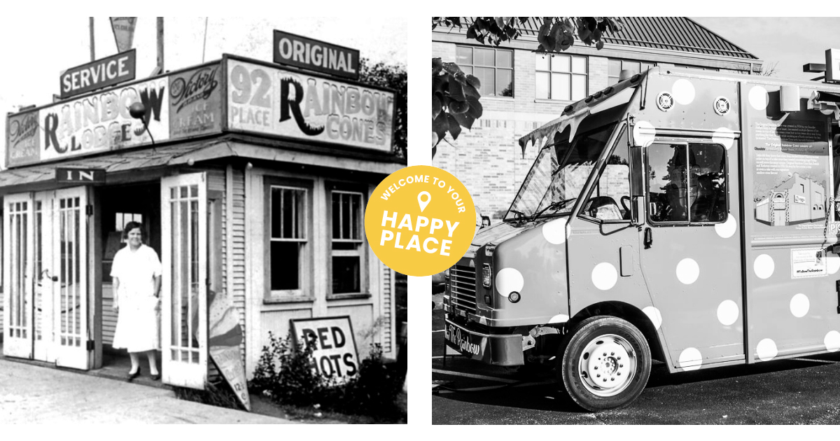 Rainbow Cone Locations Ice Cream Shops Near Me