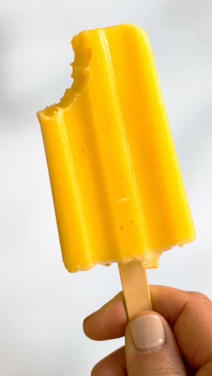 Warning These Homemade Mango Popsicles are Addicting! Rainbow Delicious