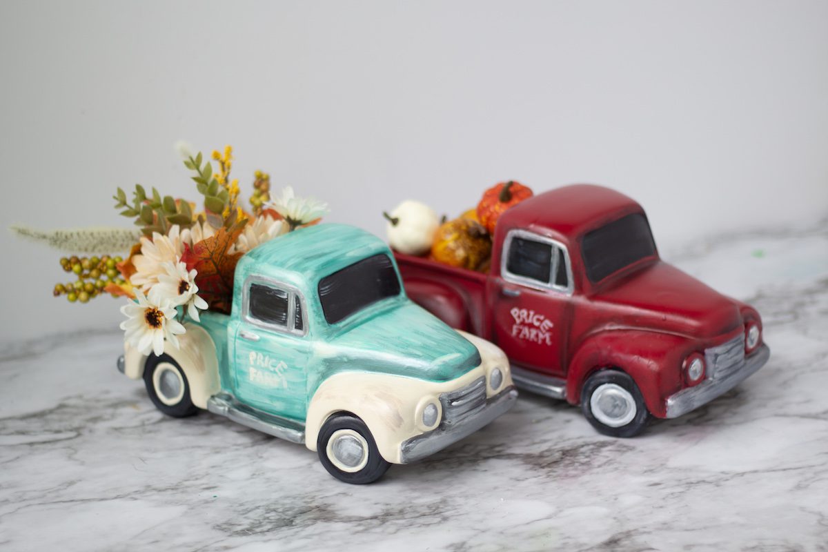 Vintage Ceramic Truck Paint Kit Rainbow Factory