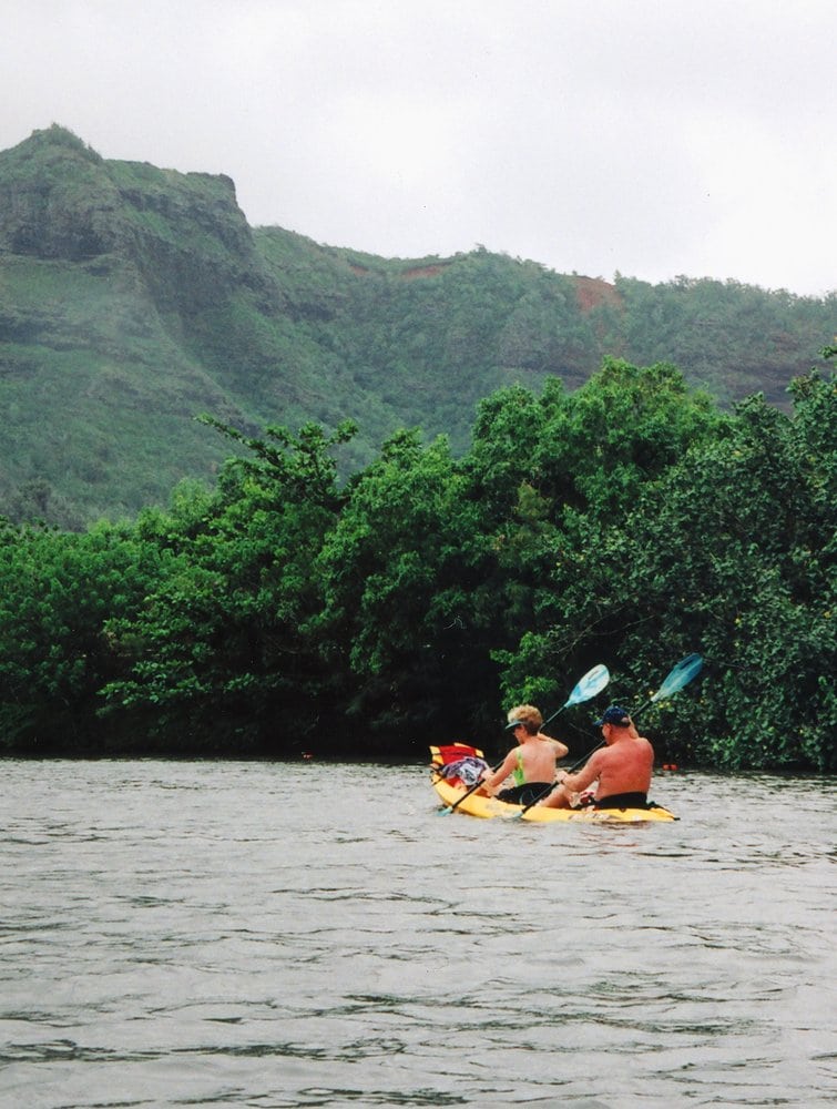 Rainbow Kayak Tours Wailua River Kayak & Waterfall Hike in Kauai, Hawaii