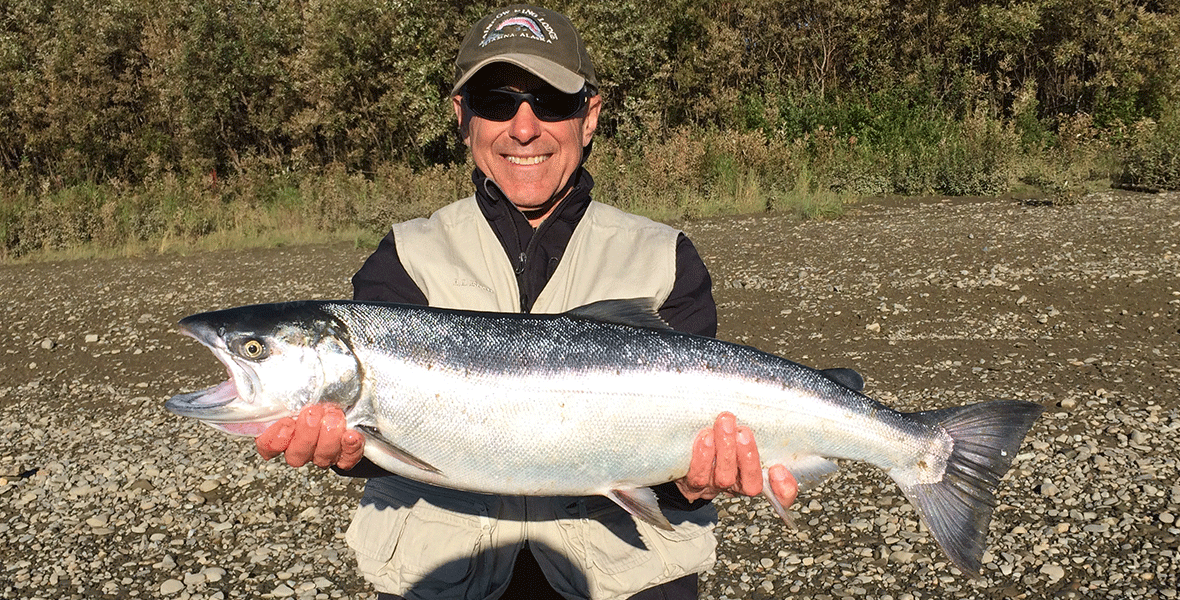 Coho Salmon Fishing Trips in Alaska at Rainbow King Lodge