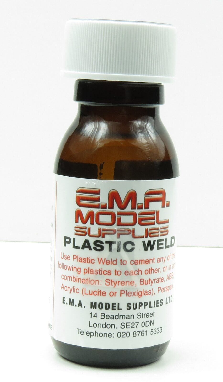 Ema Weld, PLSWELD EMA PLASTIC WELD 57ml Rainbow Railways