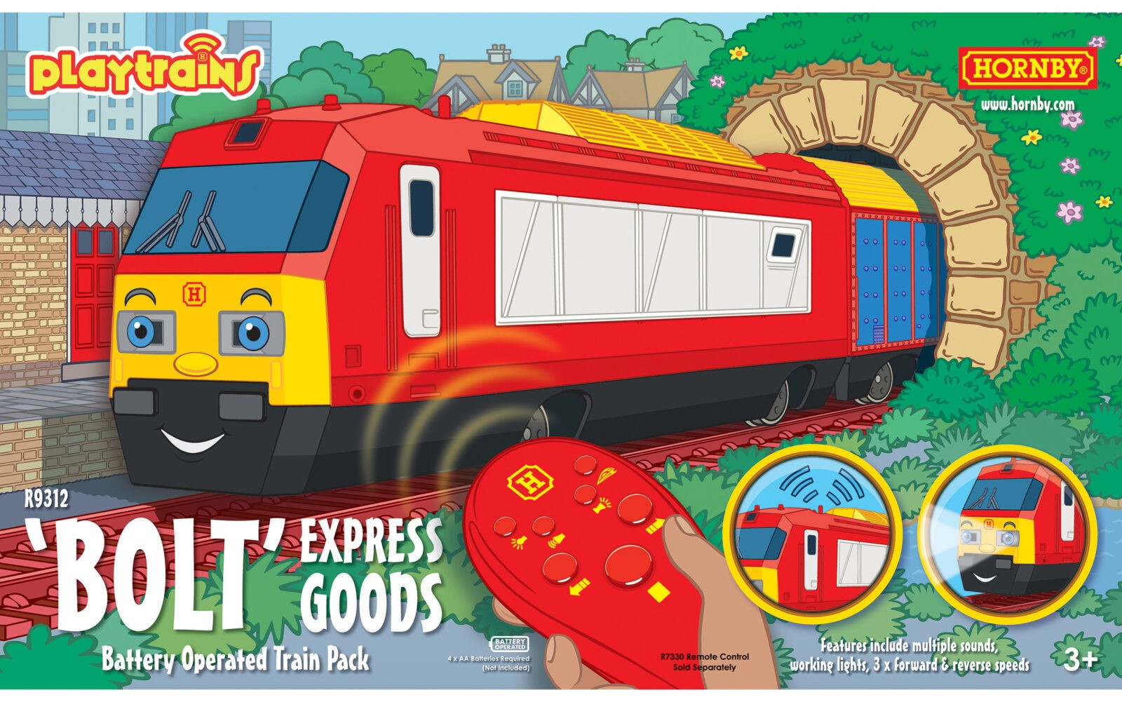 Hornby R9312 Playtrains Bolt Express Goods Battery Operated Train