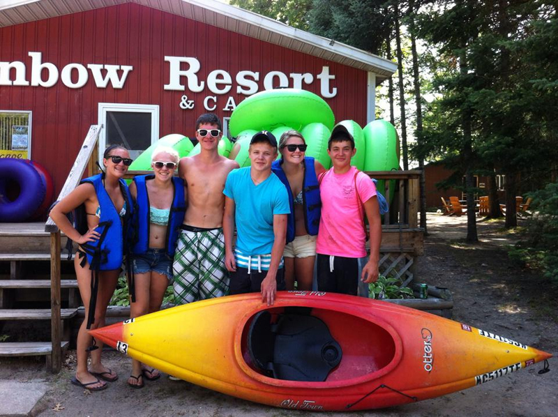 Rainbow Resort Cabins and Canoe Livery Your Northern Michigan