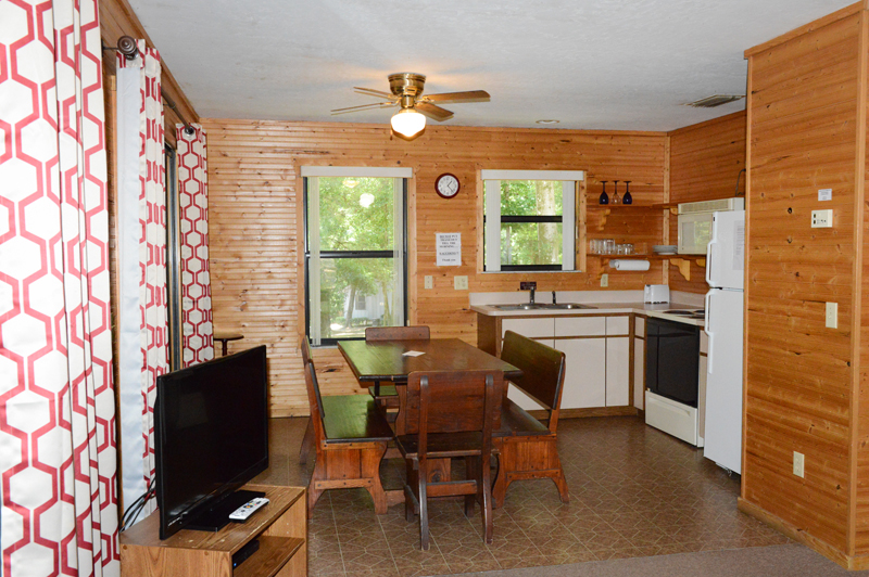 The Rainbow Rivers Club » Rustic Cabins