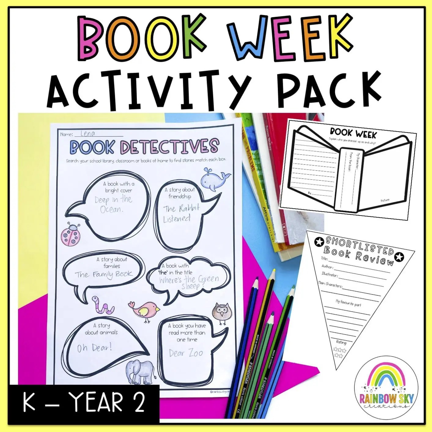 Book Week World Book Week Reading Activities Kindergarten 2nd Grade