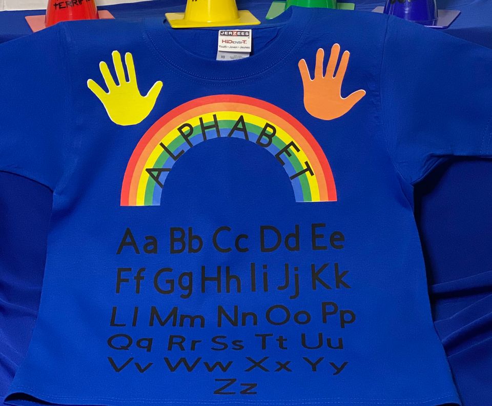 Alphabet Shirt Rainbows Of Learning