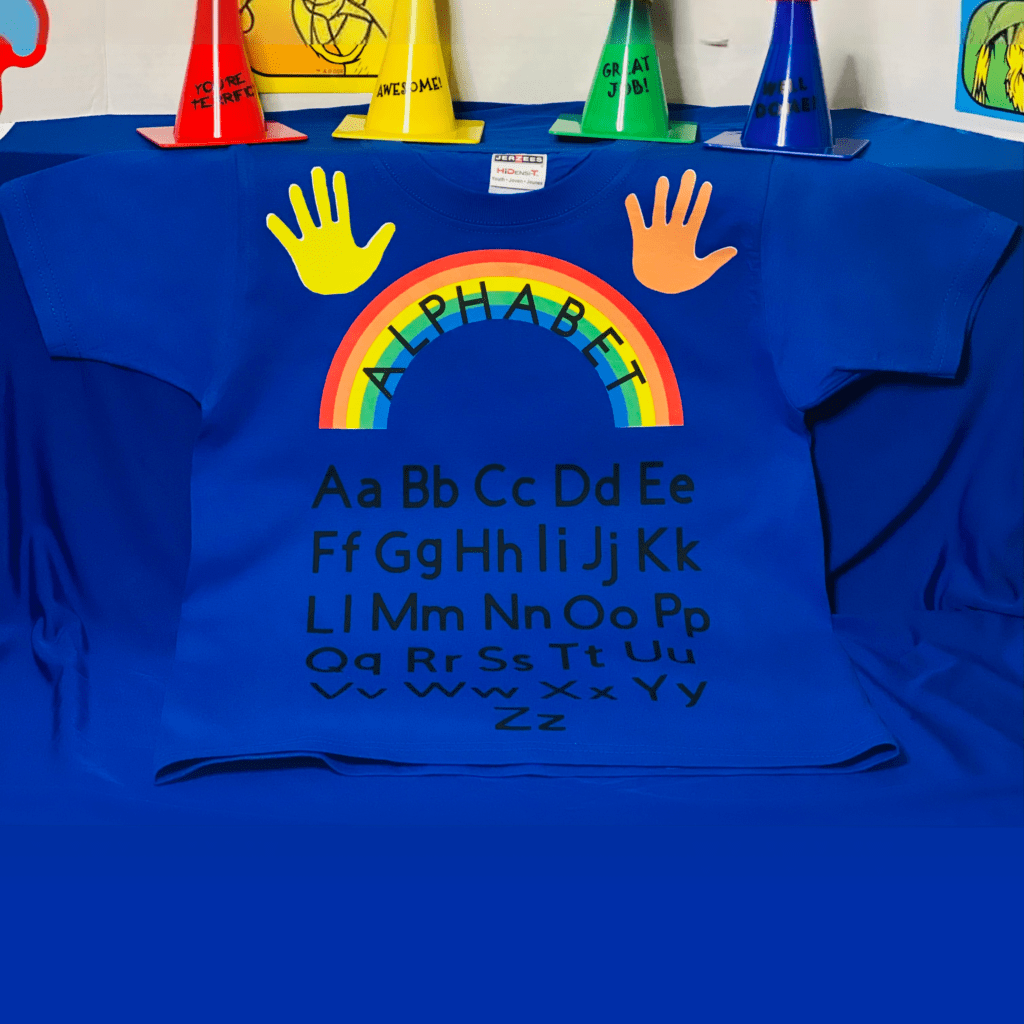 Alphabet Shirt Rainbows Of Learning