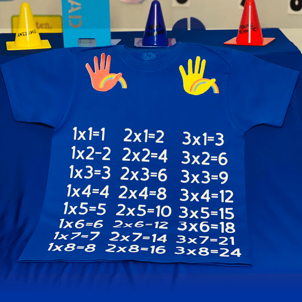 Multiplication Shirt Rainbows Of Learning
