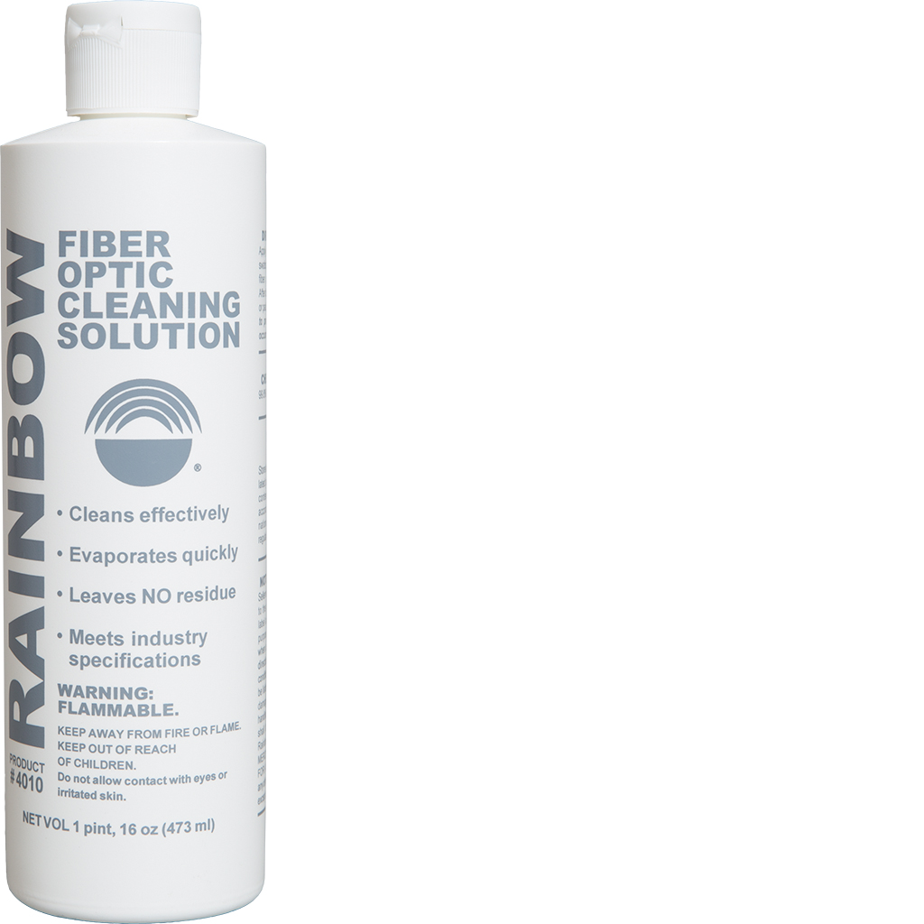Fiber Optic Cleaning Solution Rainbow Technology