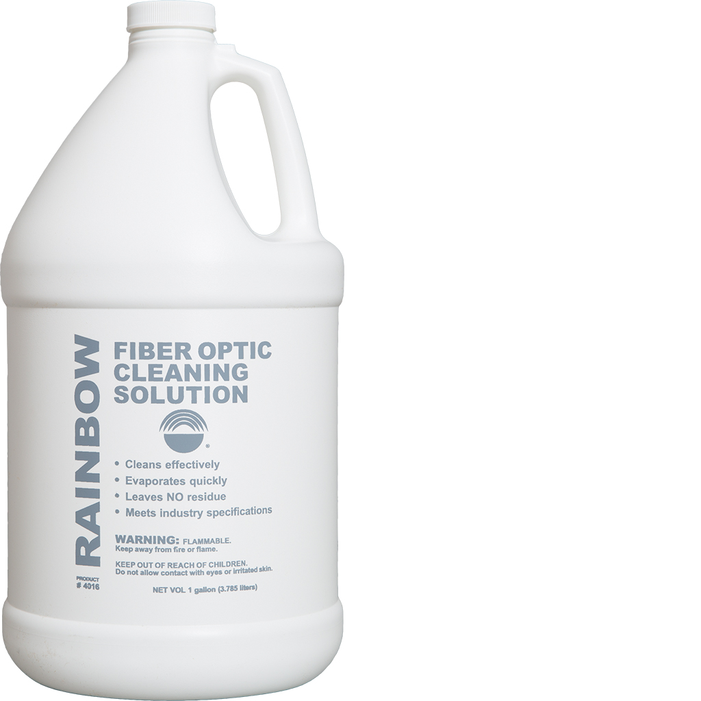 Fiber Optic Cleaning Solution Rainbow Technology
