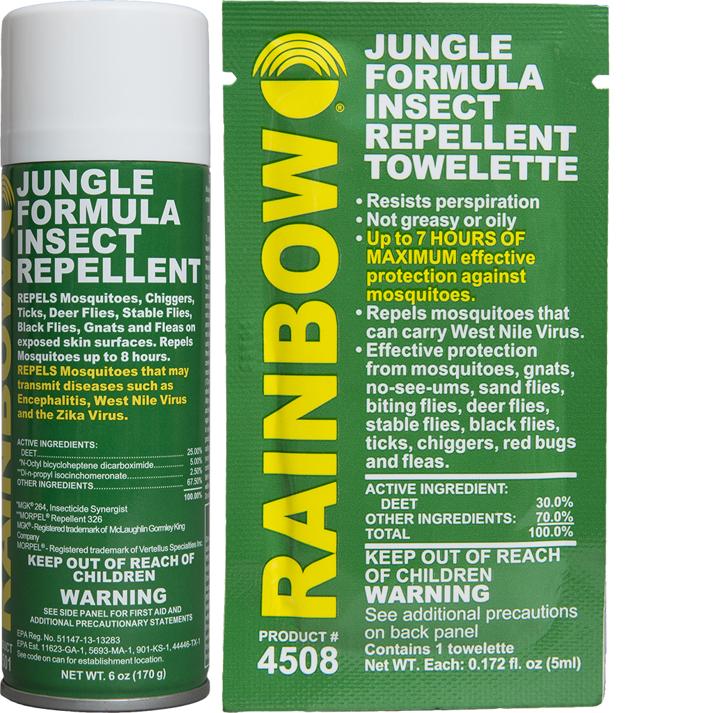 Jungle Formula Insect Repellent Rainbow Technology