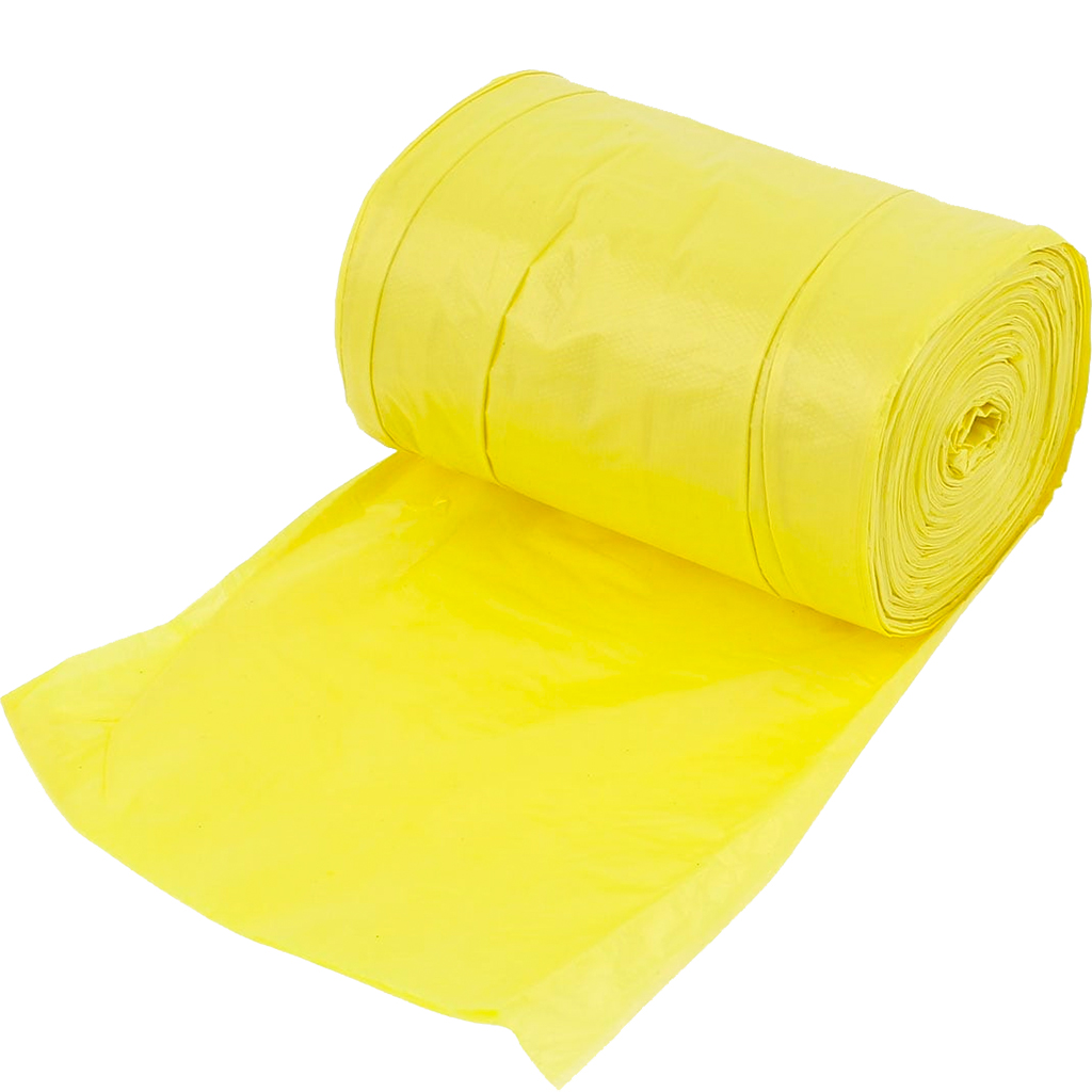 4 Mil Yellow Disposal Bag Rainbow Technology