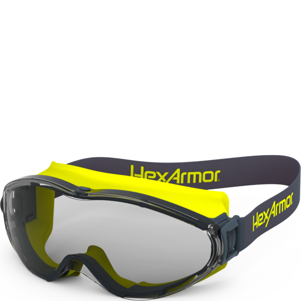 HexArmor LT300 Safety Goggles Rainbow Technology