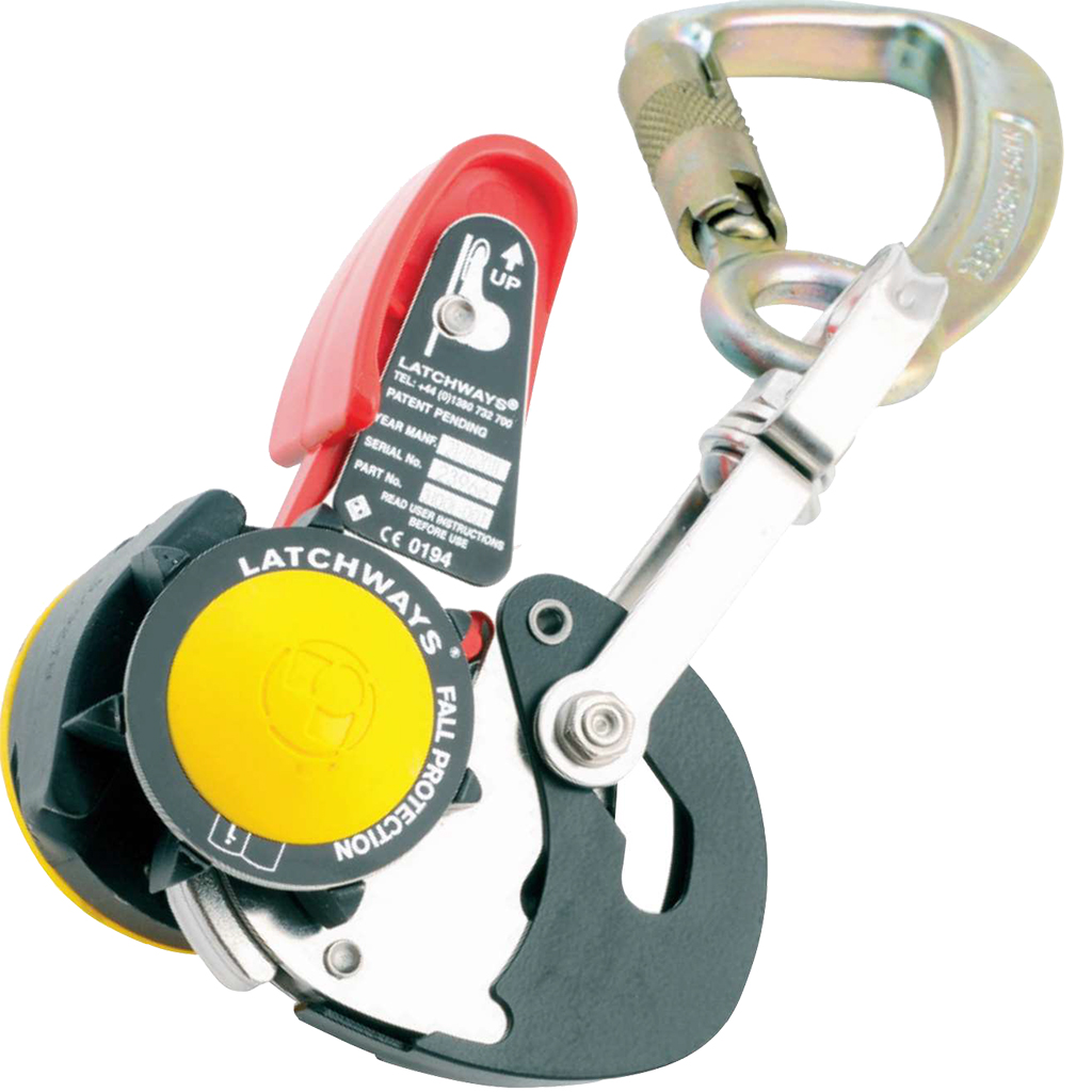 MSA Latchways LadderLatch™ Fall Arrestor Rainbow Technology